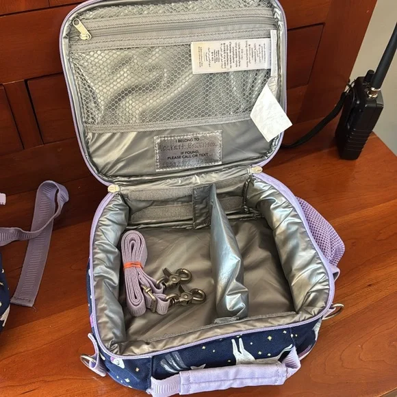 Pottery Barn Large back pack with lunch box - Picture 5 of 7